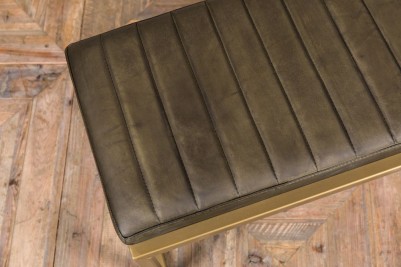military olive dining bench